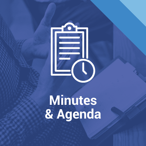 Minutes and Agenda